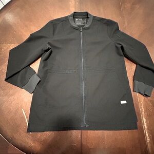 FIGS Black Scrubs Jacket, Size S, EXCELLENT USED CONDITION, like new
